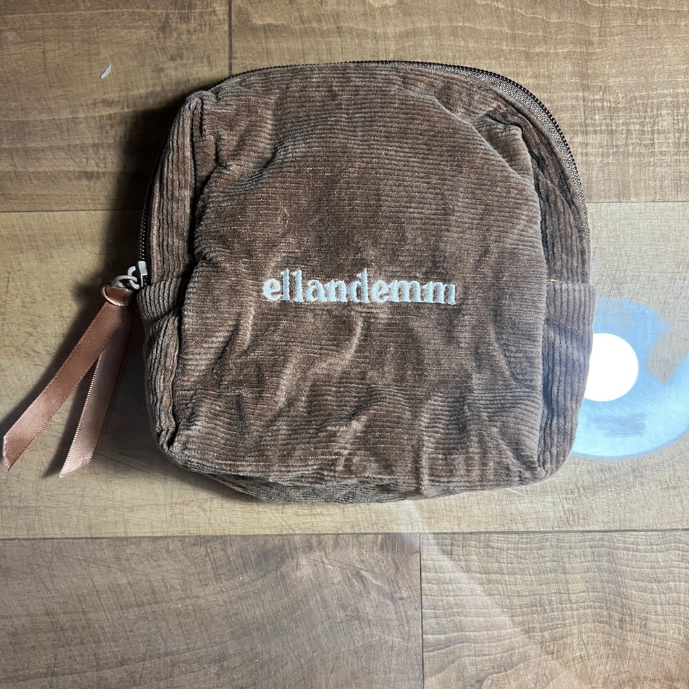 EllandEmm Corduroy cosmetic Bag